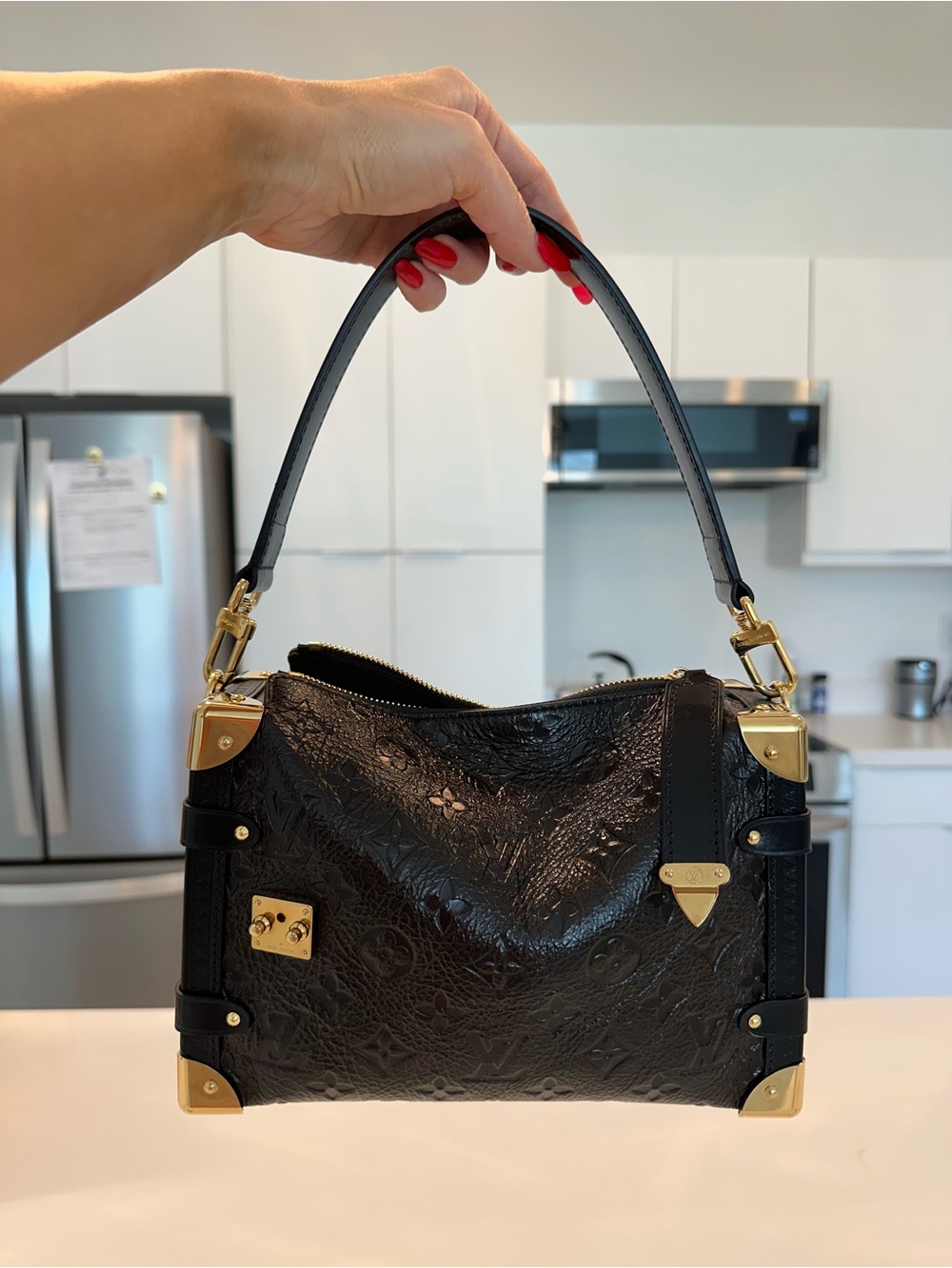Louis Vuitton Side Trunk MM Acajou